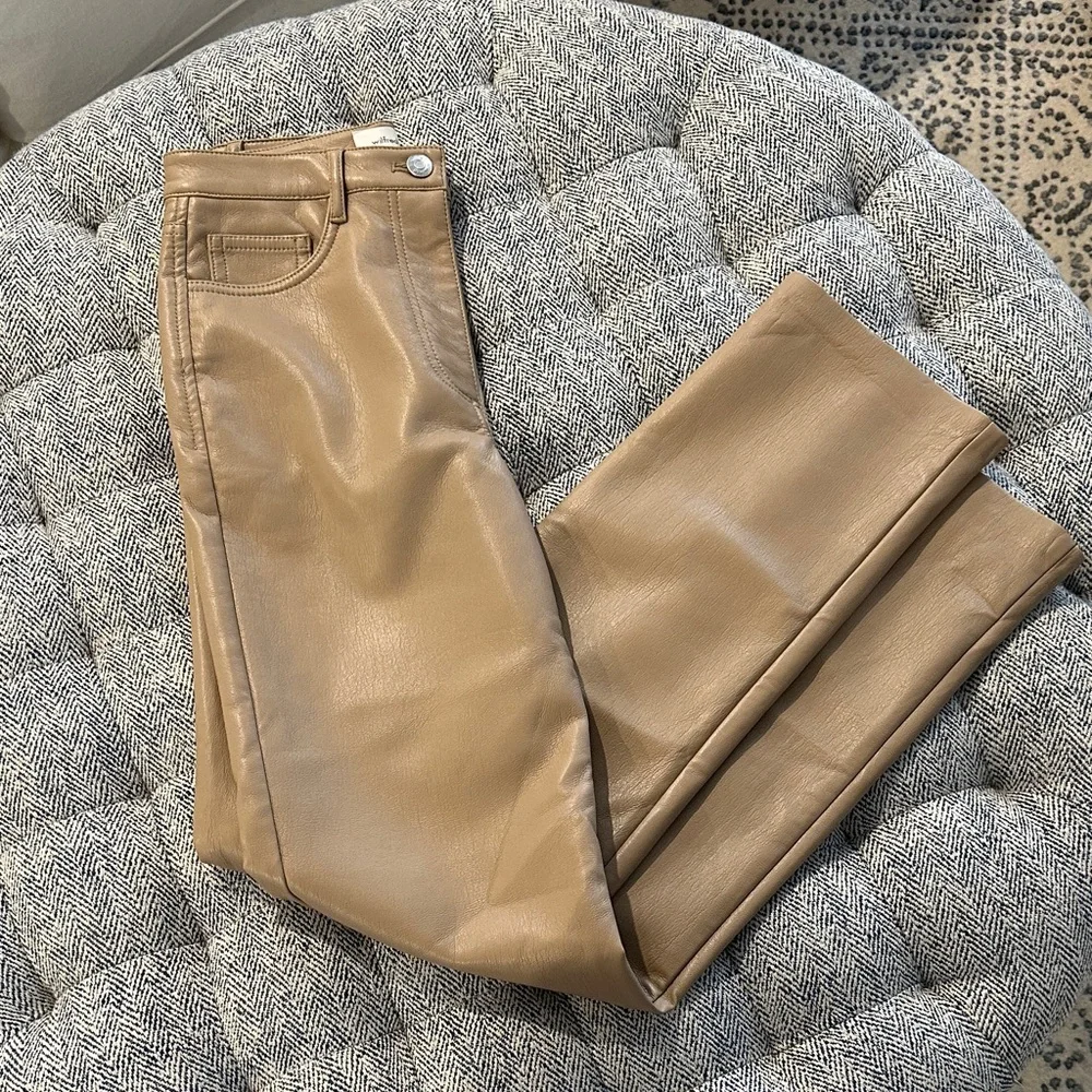 Aritzia Wilfred Melina Vegan Leather Pants - Picture 4 of 5